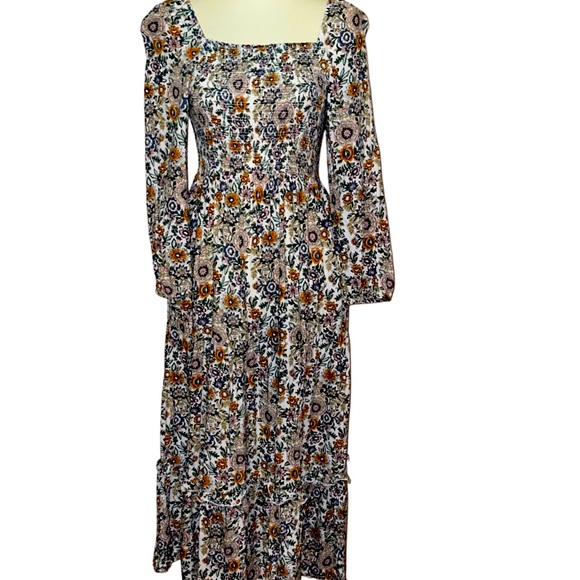 Natural Life Floral Cottagecore Prairie Dress Sz Small - Picture 1 of 7
